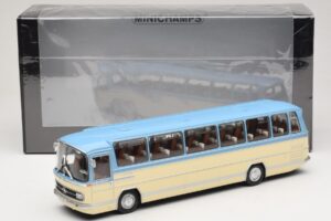 Mercedes O302 Bleu Crème Minichamps 1:43 439035181 Métal Moulé — image 6 sur 6