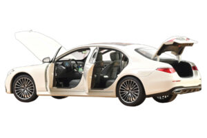 Mercedes S-Class W223 AMG Line Blanc Norev 1:18 183807 Métal Moulé — image 2 sur 3