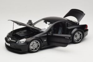 Mercedes SL65 AMG R230 Black Series Matt Black Minichamps 1:18 100038121 Métal Moulé — image 2 sur 8