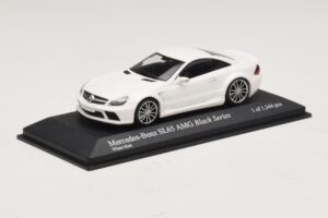 Mercedes SL65 AMG R230 Black Series Blanc Mat Minichamps 1:43 400038222 Métal Moulé — image 2 sur 4