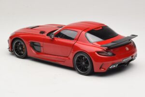 Mercedes SLS AMG C197 Black Series Rouge Minichamps 1:18 110033022 Métal Moulé — image 7 sur 8