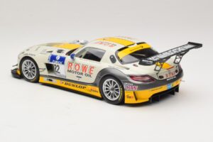 Mercedes SLS AMG GT3 #22 Graf / Jager Rowe Racing 24 Hours of Nurburgring 2013 Minichamps 1:18 151133122 Métal Moulé — image 5 sur 6
