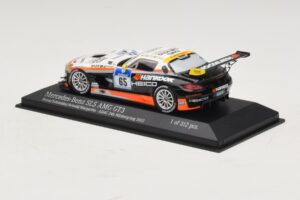Mercedes SLS AMG GT3 #65 Hankook 24 Hours of Nurburgring 2012 Minichamps 1:43 437123265 Métal Moulé — image 3 sur 4