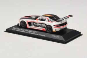 Mercedes SLS AMG GT3 All-Inkl.com #38 FIA GT1 World Championship 2012 Champions Minichamps 1:43 410123238 Métal Moulé — image 3 sur 4