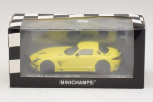 Mercedes SLS AMG GT3 Jaune Minichamps 1:43 410113201 Métal Moulé — image 4 sur 4