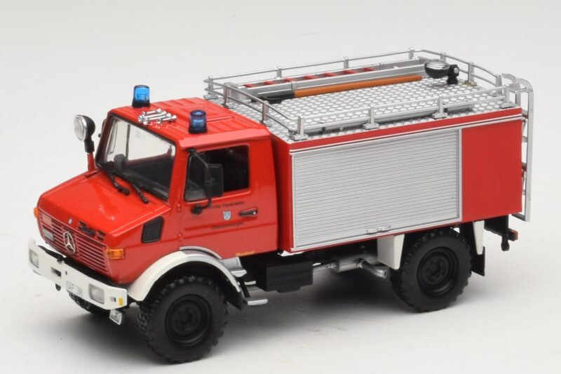 Mercedes Unimog 1300 L TLF 8/18 FF Oberammergau Minichamps 1:43 439033071 Métal Moulé