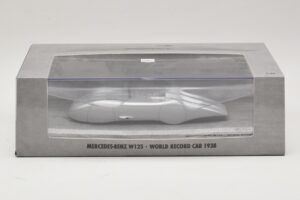 Mercedes W125 R. Caracciola World Record Car 1938 Minichamps 1:43 400383800 Métal Moulé — image 5 sur 5