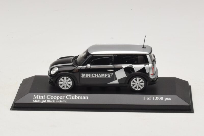 Mini Cooper Clubman R55 Noir Métallisé Minichamps 1:43 Mini Cooper Clubman R55 Noir Métallisé Minichamps 1:43 431138672 Métal Moulé