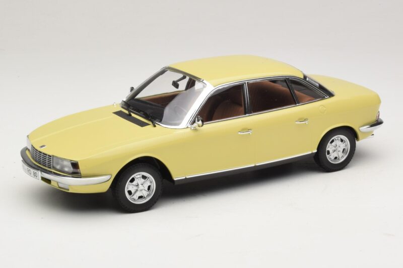 NSU Ro80 Jaune Minichamps 1:18 151015402 Métal Moulé