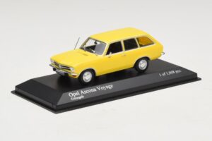 Opel Ascona A Voyage Jaune Minichamps 1:43 400045811 Métal Moulé — image 2 sur 4