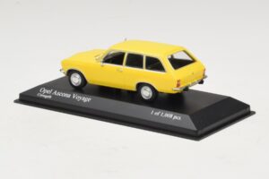 Opel Ascona A Voyage Jaune Minichamps 1:43 400045811 Métal Moulé — image 3 sur 4