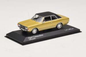 Opel Commodore A Or Métallisé Minichamps 1:43 430046165 Métal Moulé — image 2 sur 4