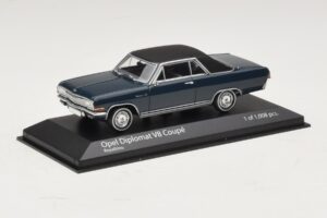 Opel Diplomat A V8 Coupe Bleu Foncé Minichamps 1:43 400048021 Métal Moulé — image 2 sur 4