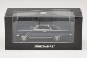 Opel Diplomat A V8 Coupe Bleu Foncé Minichamps 1:43 400048021 Métal Moulé — image 4 sur 4