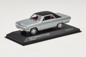 Opel Diplomat A V8 Coupe Argent Minichamps 1:43 400048020 Métal Moulé — image 2 sur 4
