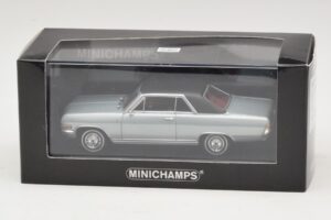 Opel Diplomat A V8 Coupe Argent Minichamps 1:43 400048020 Métal Moulé — image 4 sur 4