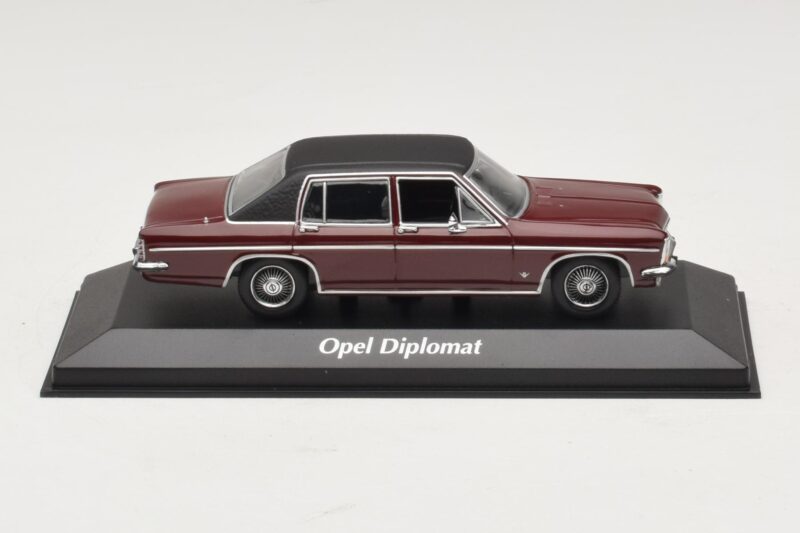 Opel Diplomat B Rouge Foncé Maxichamps 1:43 940046071 Métal Moulé