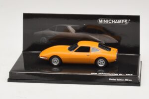 Opel Experimental GT Orange Minichamps 1:43 437045021 Métal Moulé