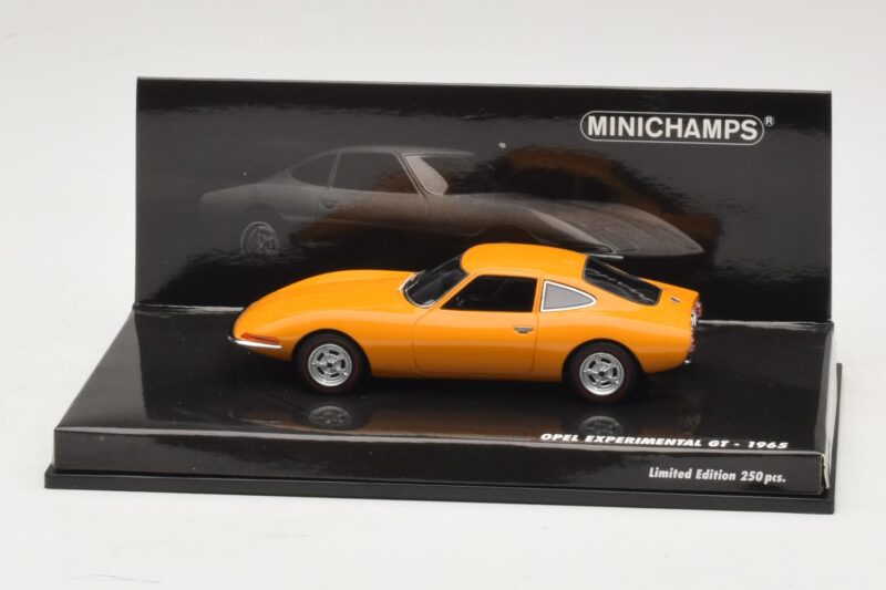Opel Experimental GT Orange Minichamps 1:43 437045021 Métal Moulé