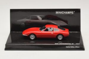 Opel Experimental GT Rouge Minichamps 1:43 437045020 Métal Moulé