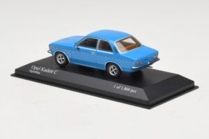 Opel Kadett C Bleu Minichamps 1:43 400048101 Métal Moulé — image 3 sur 4