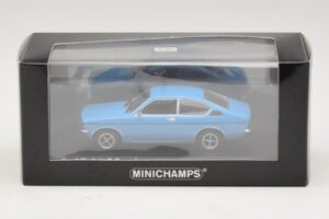 Opel Kadett C Coupe Bleu Minichamps 1:43 430045628 Métal Moulé — image 4 sur 4