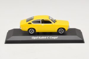 Opel Kadett C Coupe Jaune Maxichamps 1:43 940045620 Métal Moulé