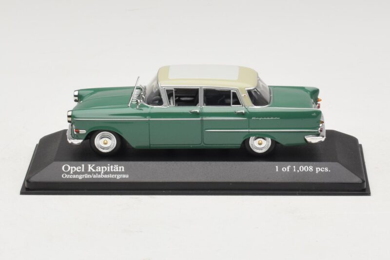 Opel Kapitan A Vert Minichamps 1:43 Opel Kapitan A Vert Minichamps 1:43 400048001 Métal Moulé