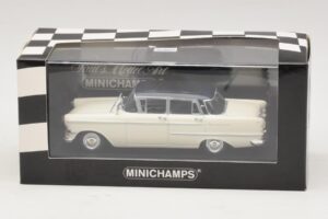 Opel Kapitan A Blanc Minichamps 1:43 400048000 Métal Moulé — image 4 sur 4