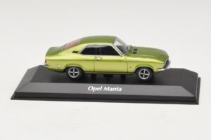 Opel Manta A Vert Métallisé Maxichamps 1:43 940045501 Métal Moulé