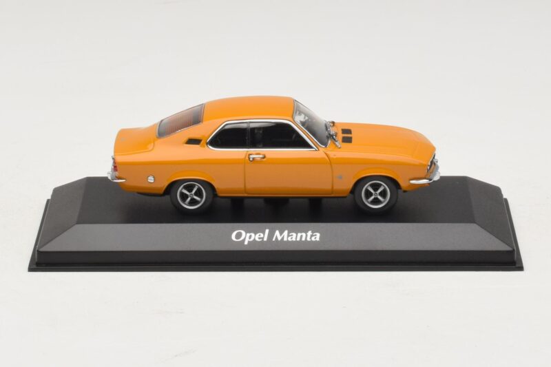 Opel Manta A Orange Maxichamps 1:43 940045500 Métal Moulé