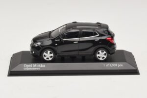Opel Mokka Noir Métallisé Minichamps 1:43 410042101 Métal Moulé