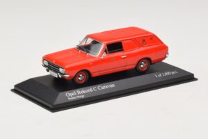 Opel Rekord Caravan Norwegian Post Minichamps 1:43 433046195 Métal Moulé — image 2 sur 4