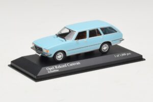 Opel Rekord D Caravan Bleu Clair Minichamps 1:43 400044014 Métal Moulé — image 2 sur 4