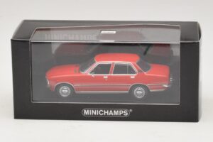 Opel Rekord D Rouge Minichamps 1:43 400044004 Métal Moulé — image 4 sur 4