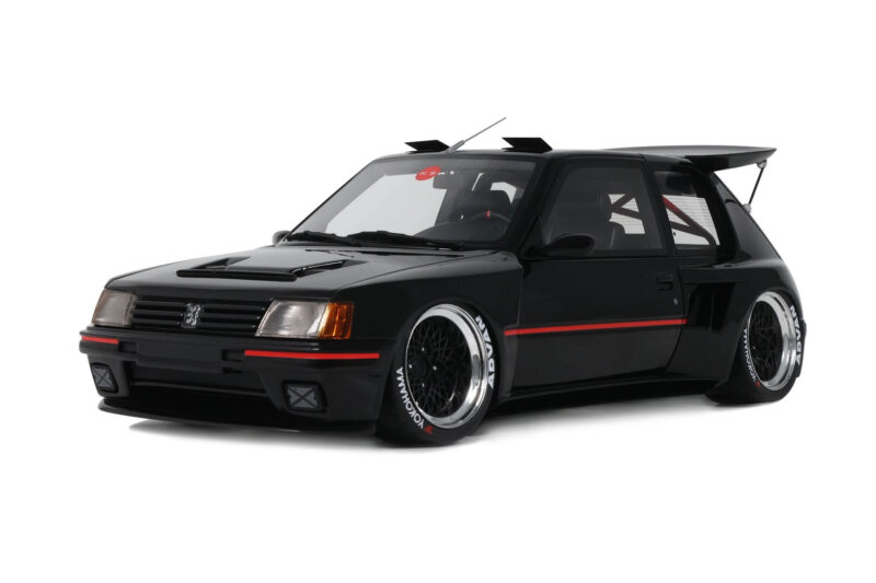 Peugeot 205 Khyzyl Saleem Noir Otto 1:18 OT1257 Résine