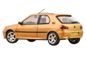 Peugeot 306 S16 Blaze Yellow Norev 1:18 184940 Métal Moulé — image 3 sur 3