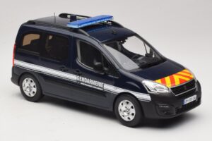 Peugeot Partner Gendarmerie Bleu Foncé Norev 1:18 184890 Métal Moulé — image 4 sur 6