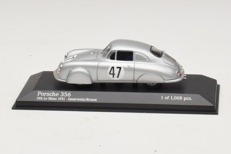 Porsche 356 #47 Sauerwein / Brunet 24 Hours of Le Mans 1951 Minichamps 1:43 Porsche 356 #47 Sauerwein / Brunet 24 Hours of Le Mans 1951 Minichamps 1:43 400516747 Métal Moulé
