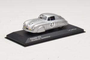 Porsche 356 #47 Sauerwein / Brunet 24 Hours of Le Mans 1951 Minichamps 1:43 400516747 Métal Moulé — image 2 sur 4