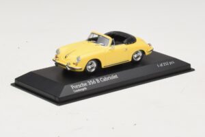 Porsche 356 B Cabriolet Jaune Minichamps 1:43 400064334 Métal Moulé — image 2 sur 4