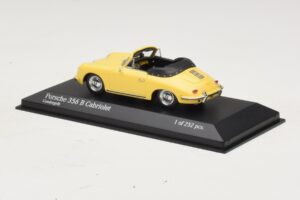 Porsche 356 B Cabriolet Jaune Minichamps 1:43 400064334 Métal Moulé — image 3 sur 4