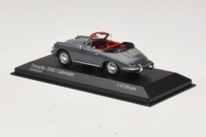 Porsche 356C Cabriolet Gris Minichamps 1:43 430062339 Métal Moulé — image 3 sur 4