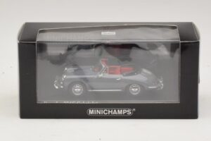 Porsche 356C Cabriolet Gris Minichamps 1:43 430062339 Métal Moulé — image 4 sur 4