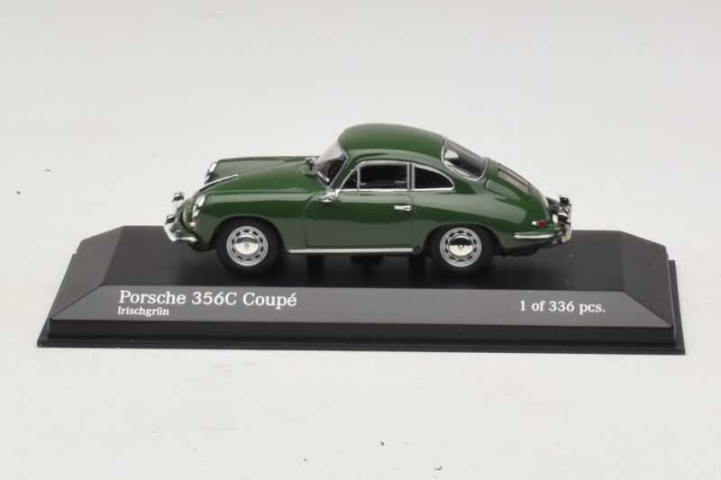 Porsche 356C Vert Foncé Minichamps 1:43 430062329 Métal Moulé