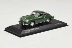 Porsche 356C Vert Foncé Minichamps 1:43 430062329 Métal Moulé — image 2 sur 4