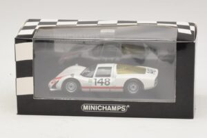 Porsche 906 K Scuderia Filipinetti #148 W. Mairesse / H. Muller Targa Florio Winners 1966 Minichamps 1:43 400666648 Métal Mou — image 4 sur 4