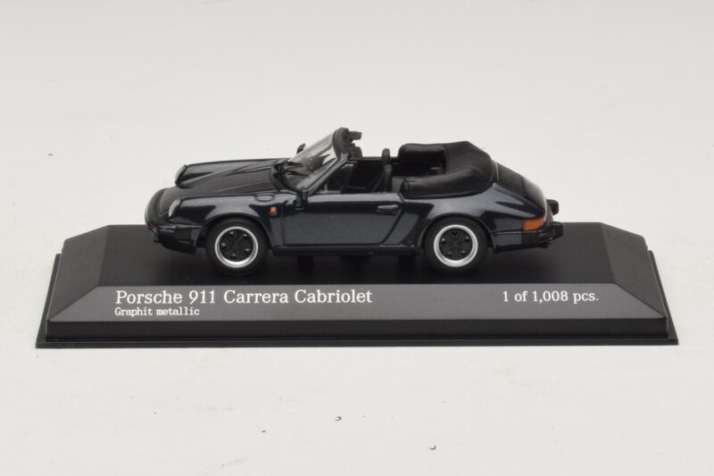 Porsche 911 930 Carrera Cabriolet Gris Métallisé Minichamps 1:43 Porsche 911 930 Carrera Cabriolet Gris Métallisé Minichamps 1:43 430062037 Métal Moulé