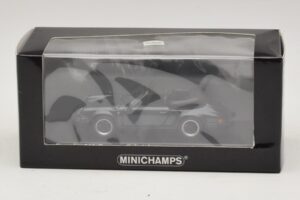 Porsche 911 930 Carrera Cabriolet Gris Métallisé Minichamps 1:43 430062037 Métal Moulé — image 4 sur 4