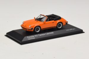Porsche 911 930 Carrera Cabriolet Orange Minichamps 1:43 430062038 Métal Moulé — image 2 sur 4